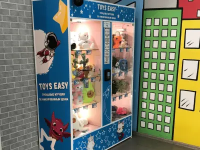 Франшиза TOYS EASY - Франшиза вендингового магазина игрушек
